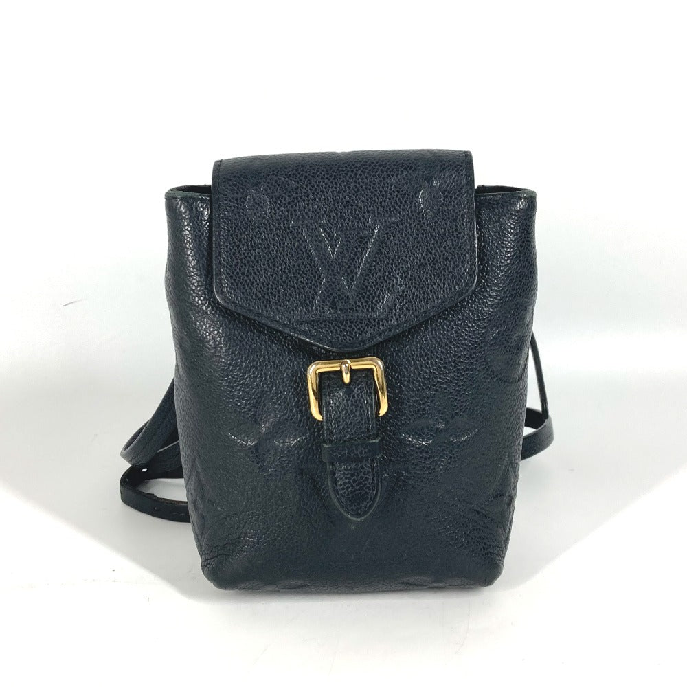 LOUIS VUITTON Backpack M80596 Monogram Ann Platt Leather black Monogram Ann Platt Tiny Backpack Women