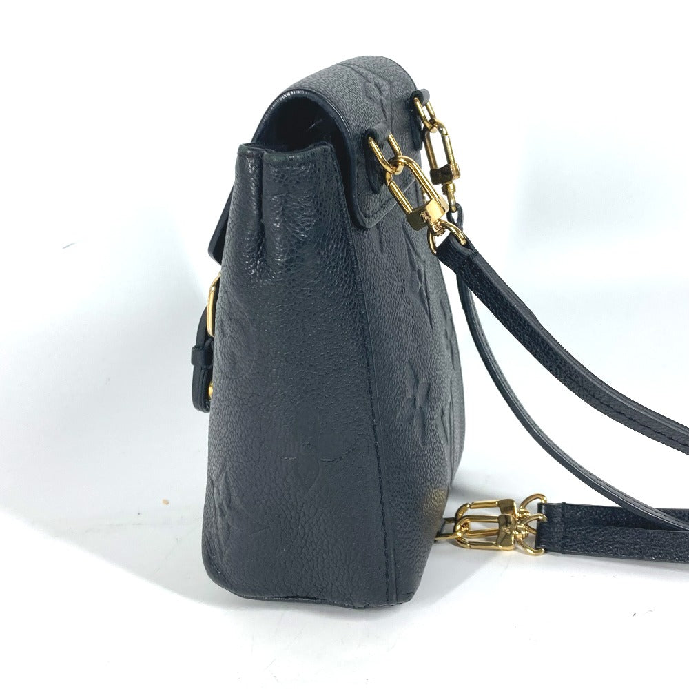 LOUIS VUITTON Backpack M80596 Monogram Ann Platt Leather black Monogram Ann Platt Tiny Backpack Women