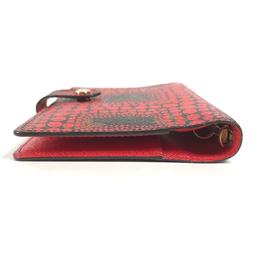LOUIS VUITTON Notebook cover R21132 Monogram canvas Red Yayoi Kusama collaboration Monogram Town Yayoi Kusama Agenda PM Women