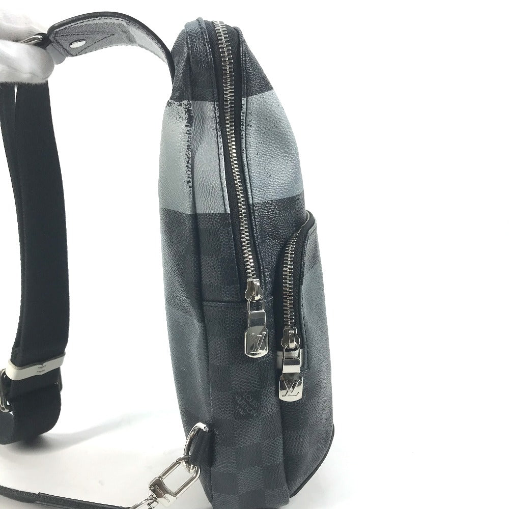 LOUIS VUITTON Sling bag N40403 Damier Graffit Giant Canvas black Damier Graphite Giant Avenue Slingback mens
