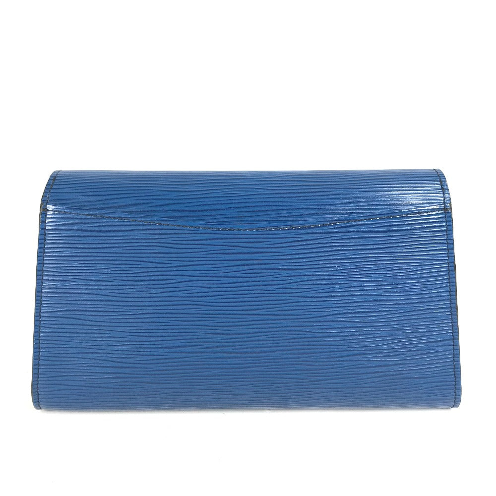 LOUIS VUITTON Clutch bag M52635 Epi Leather blue Epi Art deco Women