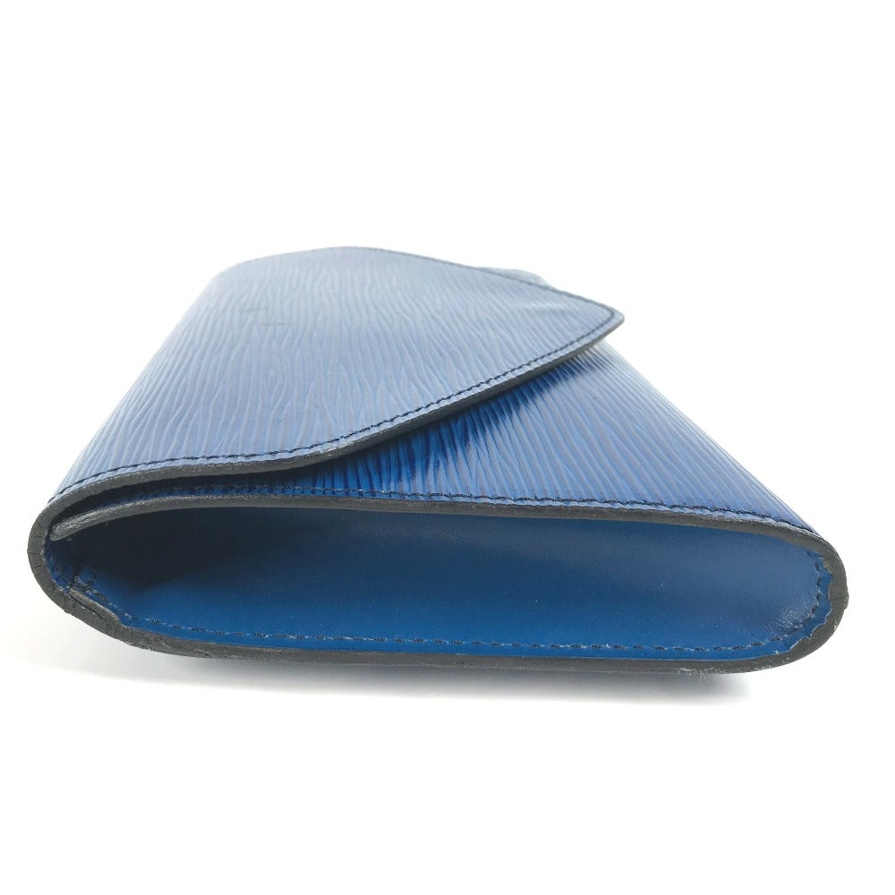 LOUIS VUITTON Clutch bag M52635 Epi Leather blue Epi Art deco Women