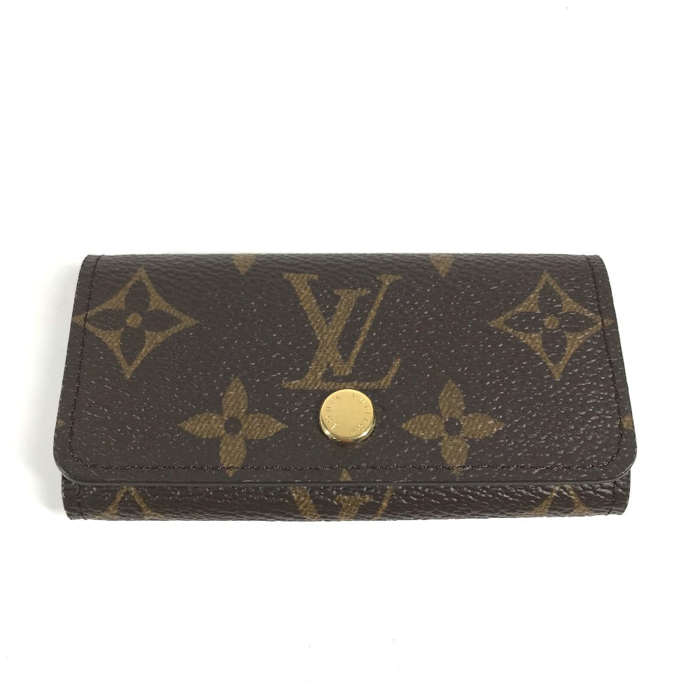 LOUIS VUITTON Key case Key holder  M69517 Monogram canvas Brown Monogram Multicles 4 Women