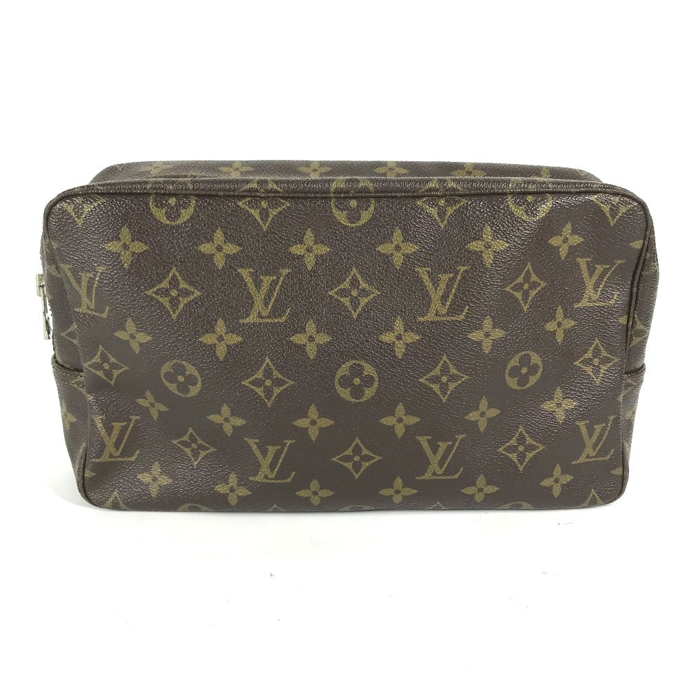 LOUIS VUITTON Cosmetics Pouch M47522 Monogram canvas Brown Monogram Truth Cracking Ty 28 Women