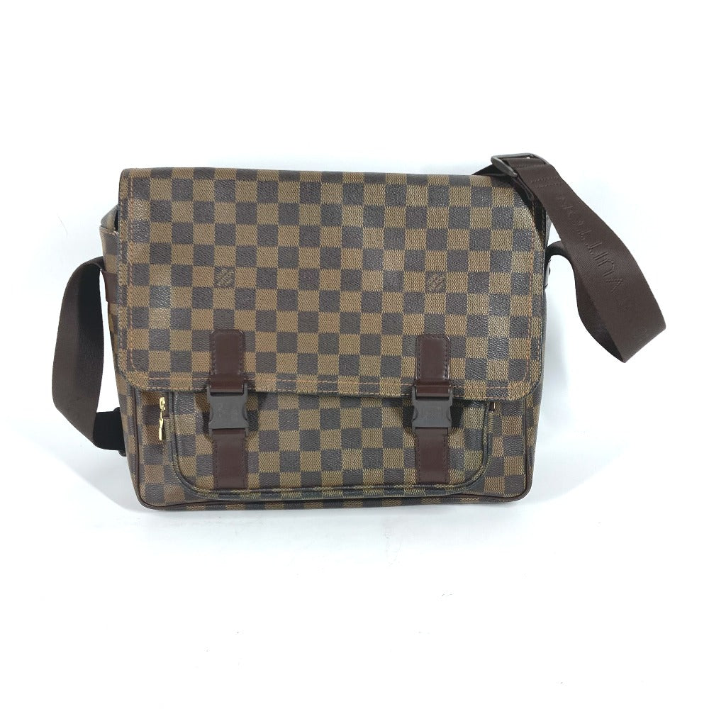 LOUIS VUITTON Shoulder Bag N51125 Damier canvas Brown Damier Messenger Melwil Women
