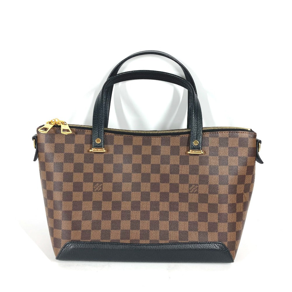 LOUIS VUITTON Shoulder Bag N41014 Damier canvas Brown Damier Hyde Park Women