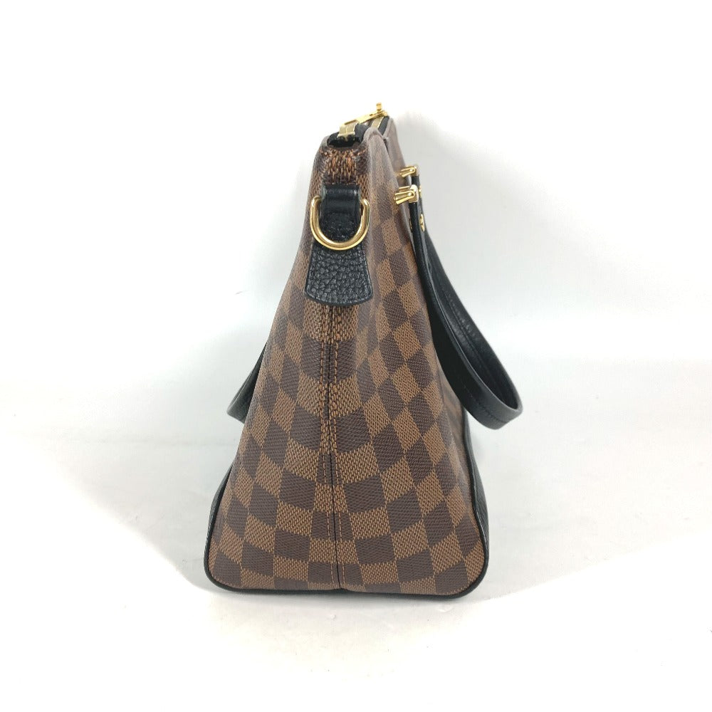 LOUIS VUITTON Shoulder Bag N41014 Damier canvas Brown Damier Hyde Park Women
