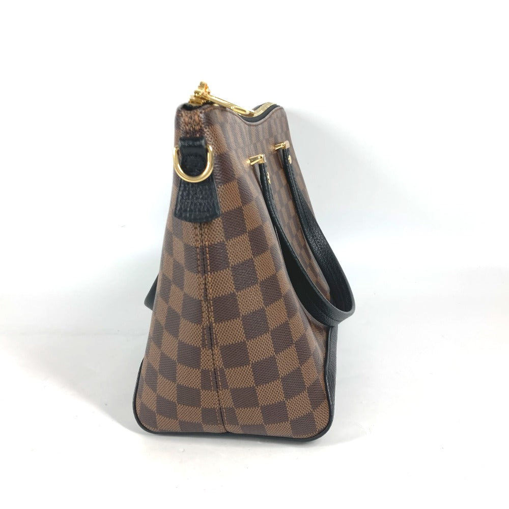 LOUIS VUITTON Shoulder Bag N41014 Damier canvas Brown Damier Hyde Park Women