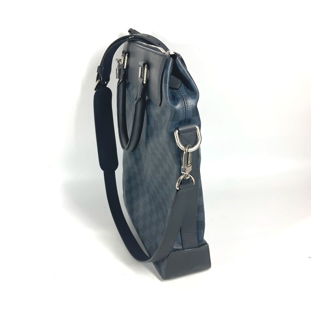 LOUIS VUITTON Shoulder Bag N41351  Damier Cobalt Canvas Navy Damier Cobalt Greenwich mens
