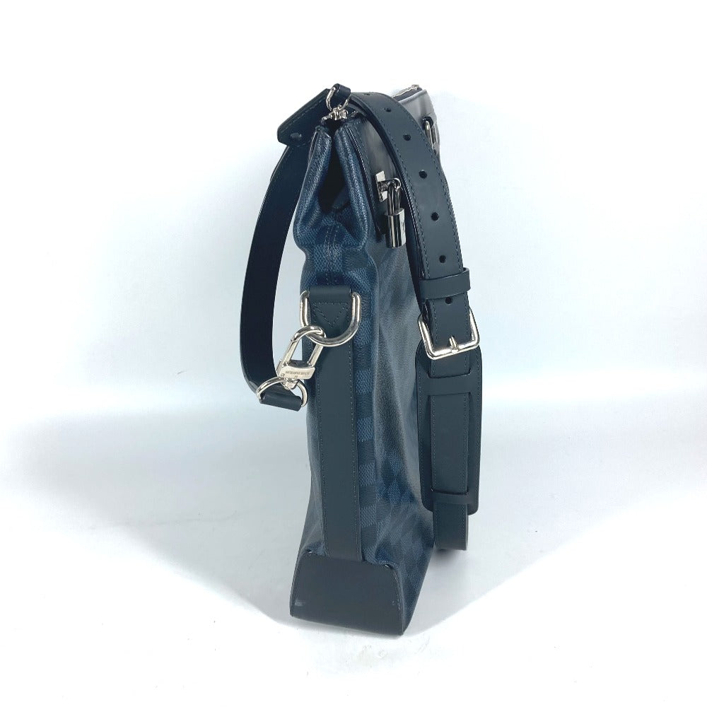 LOUIS VUITTON Shoulder Bag N41351  Damier Cobalt Canvas Navy Damier Cobalt Greenwich mens