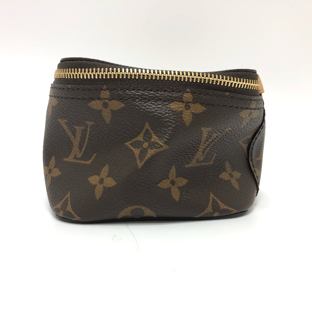 LOUIS VUITTON Cosmetics Pouch M43688 Monogram canvas Brown Monogram Cube de Langemont PM Women
