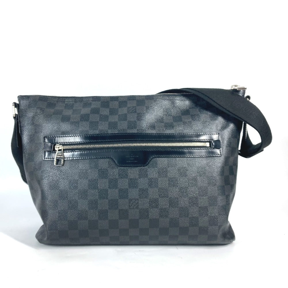LOUIS VUITTON Shoulder Bag N41106 Damier Grafitto Canvas black Damier Grafitte Mick MM mens