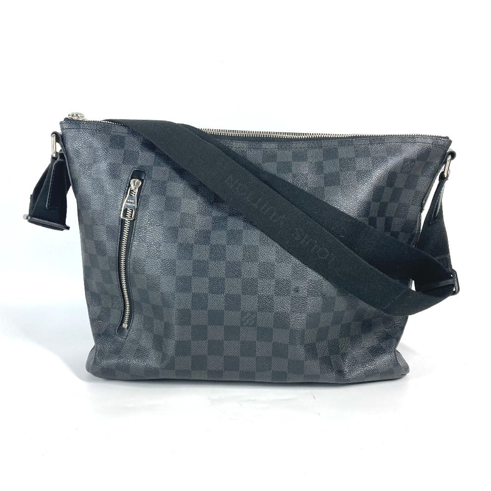 LOUIS VUITTON Shoulder Bag N41106 Damier Grafitto Canvas black Damier Grafitte Mick MM mens