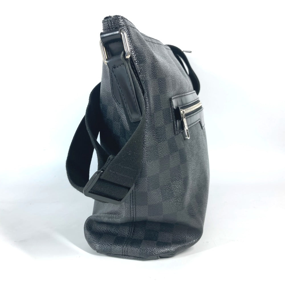 LOUIS VUITTON Shoulder Bag N41106 Damier Grafitto Canvas black Damier Grafitte Mick MM mens