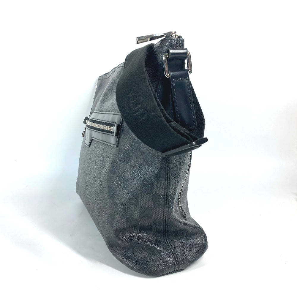 LOUIS VUITTON Shoulder Bag N41106 Damier Grafitto Canvas black Damier Grafitte Mick MM mens