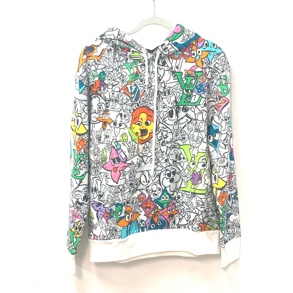LOUIS VUITTON Hoodie 1AB54L cotton multicolor Apparel Long Sleeve Sweatshirt Tops Monogram Comics Hoodie Mix mens M