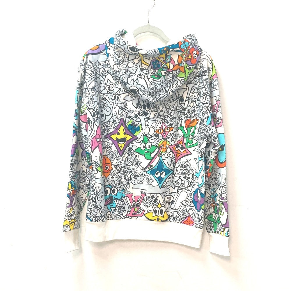 LOUIS VUITTON Hoodie 1AB54L cotton multicolor Apparel Long Sleeve Sweatshirt Tops Monogram Comics Hoodie Mix mens M