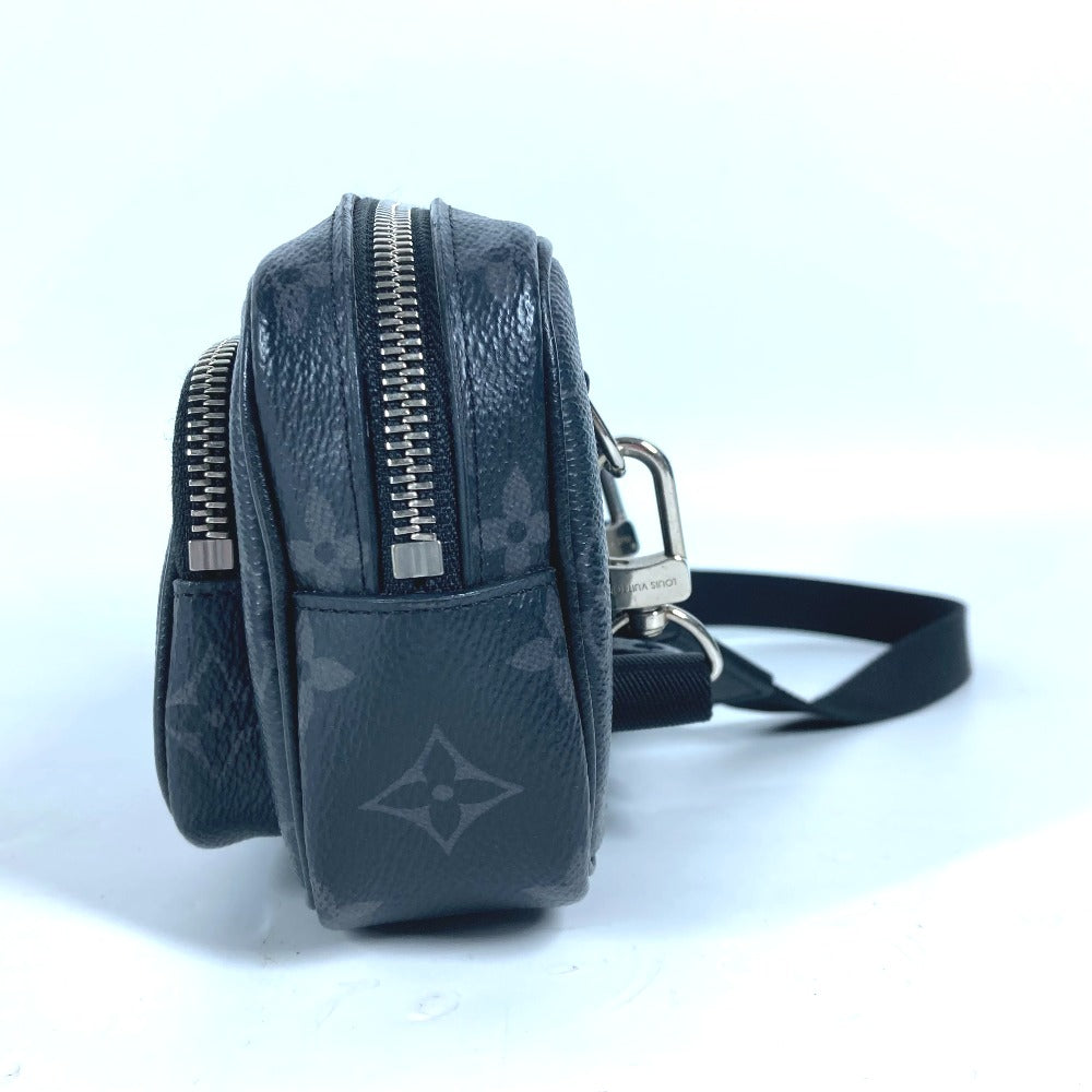 LOUIS VUITTON Shoulder Bag M30755 Monogram Eclipse Canvas black Monogram Eclipse Outdoor Pochette Women