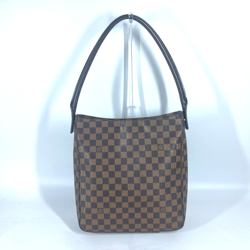 LOUIS VUITTON Shoulder Bag N51144 Damier canvas Brown Damier LoopingGM Women