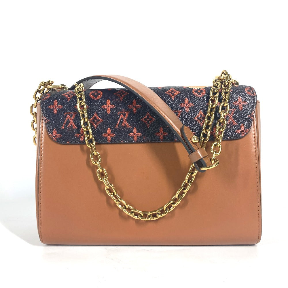 LOUIS VUITTON Shoulder Bag M44408 Monogram canvas Brown Monogram Catgram Cat Sac Twist MM