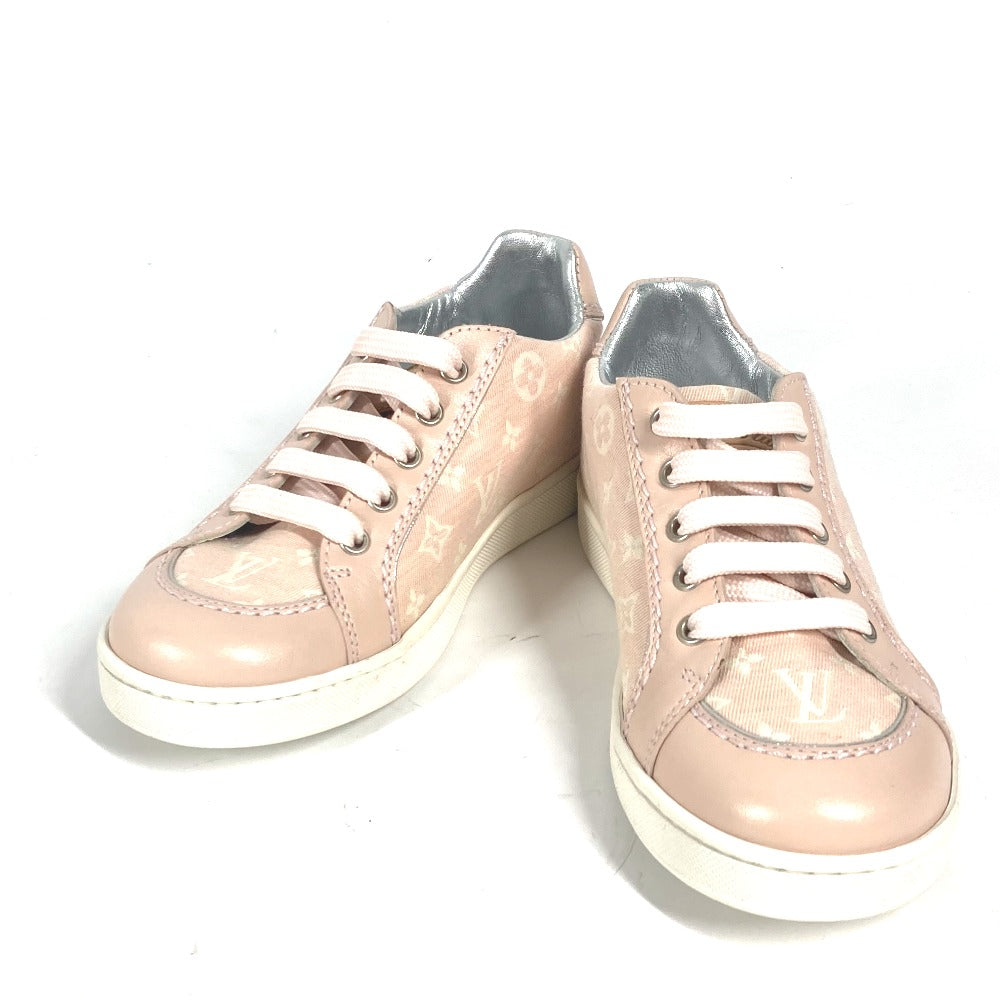 LOUIS VUITTON sneakers Monogram canvas, leather pink Monogram Kids 26