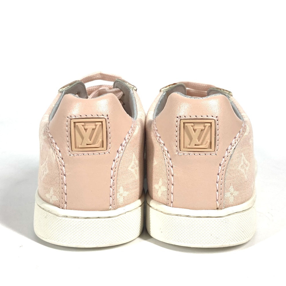 LOUIS VUITTON sneakers Monogram canvas, leather pink Monogram Kids 26