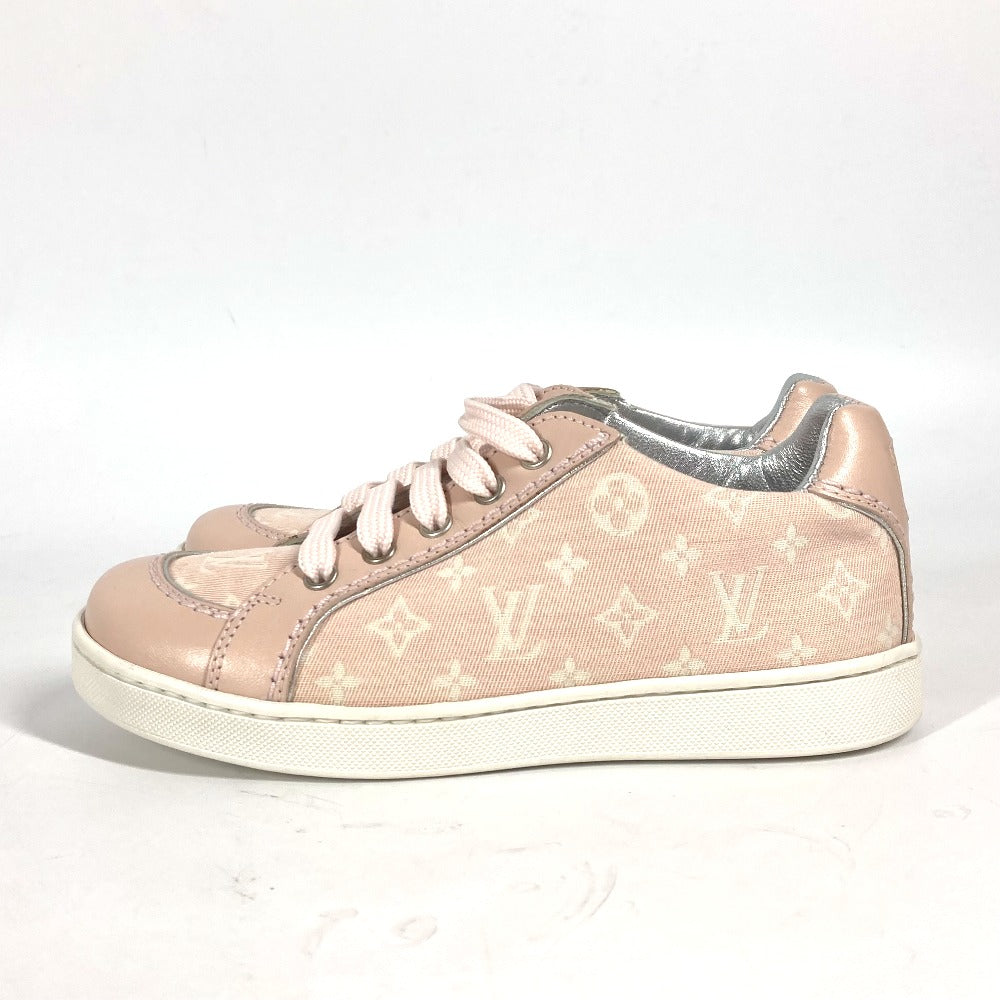 LOUIS VUITTON sneakers Monogram canvas, leather pink Monogram Kids 26