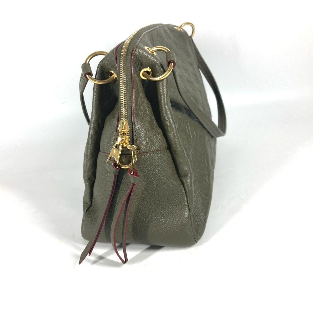 LOUIS VUITTON Shoulder Bag M43669 Monogram Ann Platt Leather khaki Monogram Ann Platt Ponty PM Women