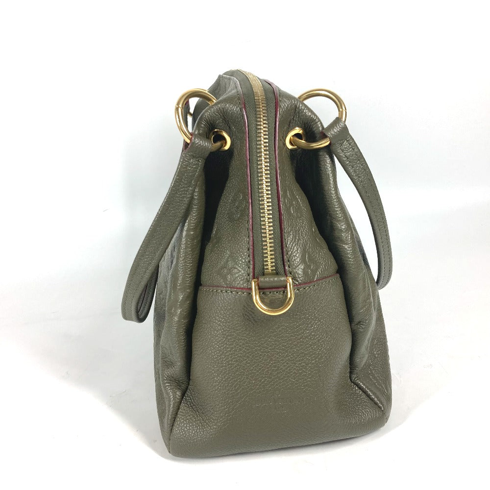 LOUIS VUITTON Shoulder Bag M43669 Monogram Ann Platt Leather khaki Monogram Ann Platt Ponty PM Women