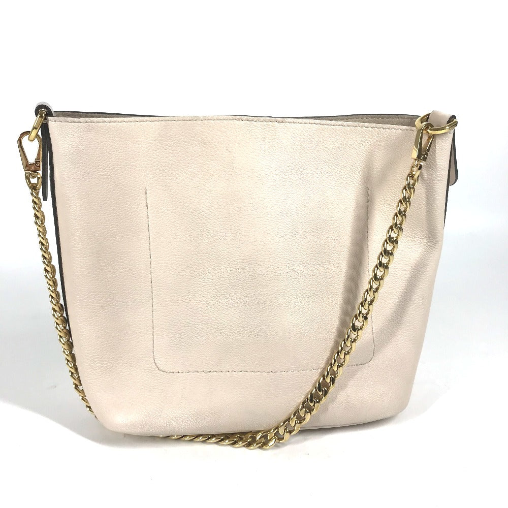 LOUIS VUITTON Shoulder Bag M24638 Grain Calfskin Leather Ivory Rock Me Rock & Walk Women