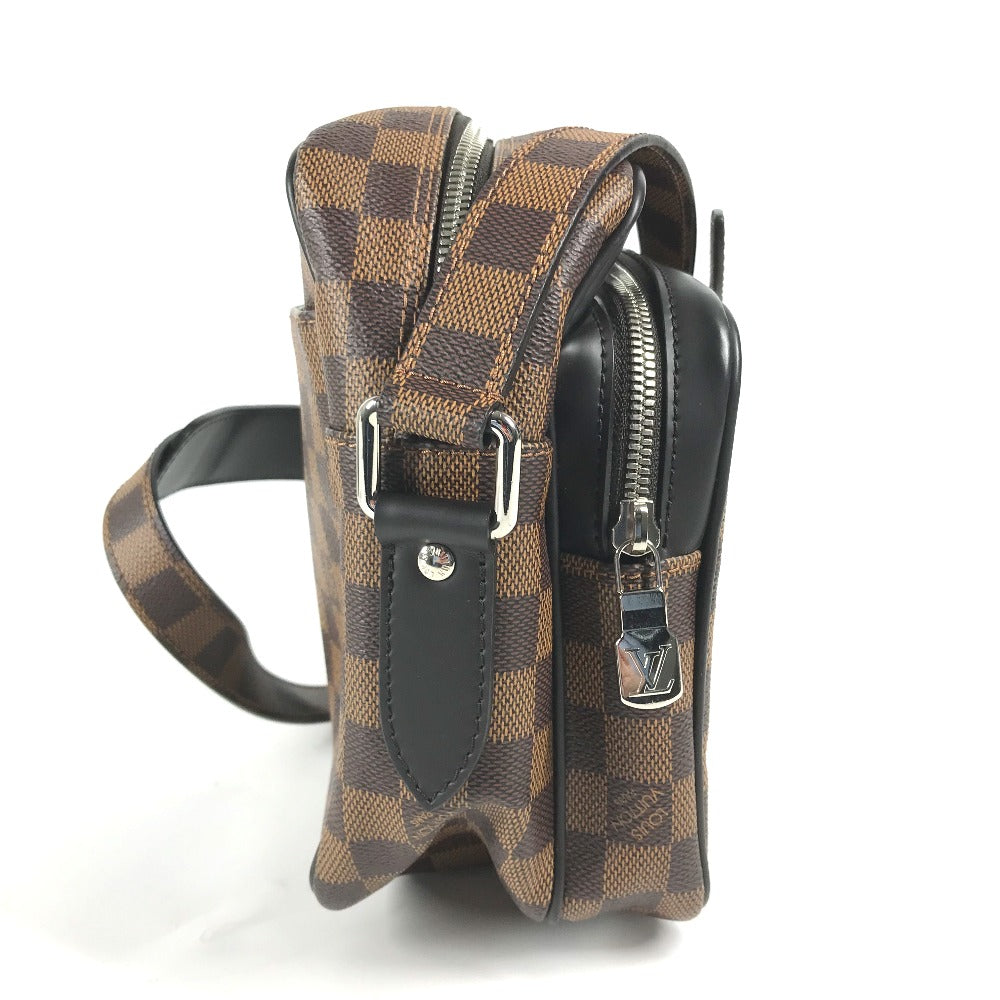 LOUIS VUITTON Shoulder Bag N42704 Damier canvas Brown Damier Dinos Chapman NilPM mens