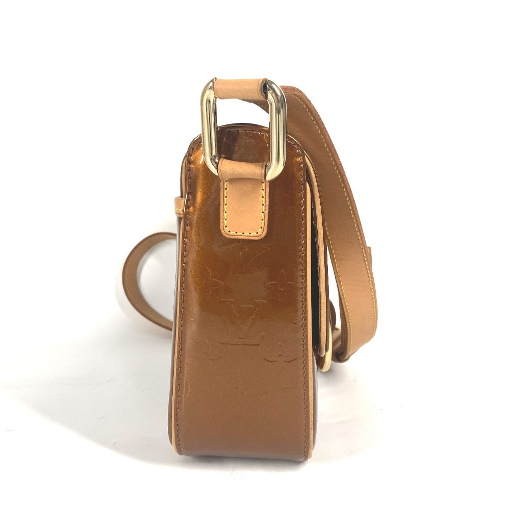LOUIS VUITTON Shoulder Bag  M91107 Monogram Vernis Canvas Brown Monogram Vernis Christie GM Women