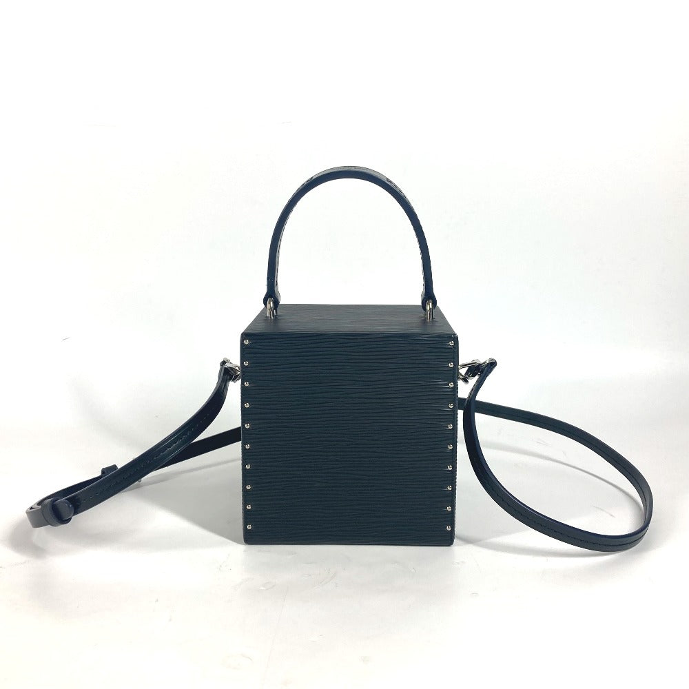 LOUIS VUITTON Handbag M52703 Epi Leather black Epi with mirror Breaker Box BOX Women