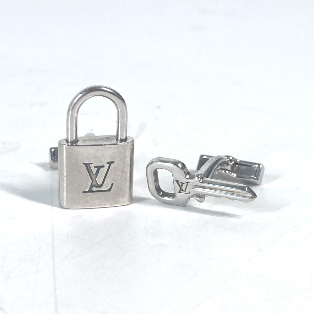 LOUIS VUITTON cuffs M64600 AG925 Silver Button de Manchette Cadena and Clay mens