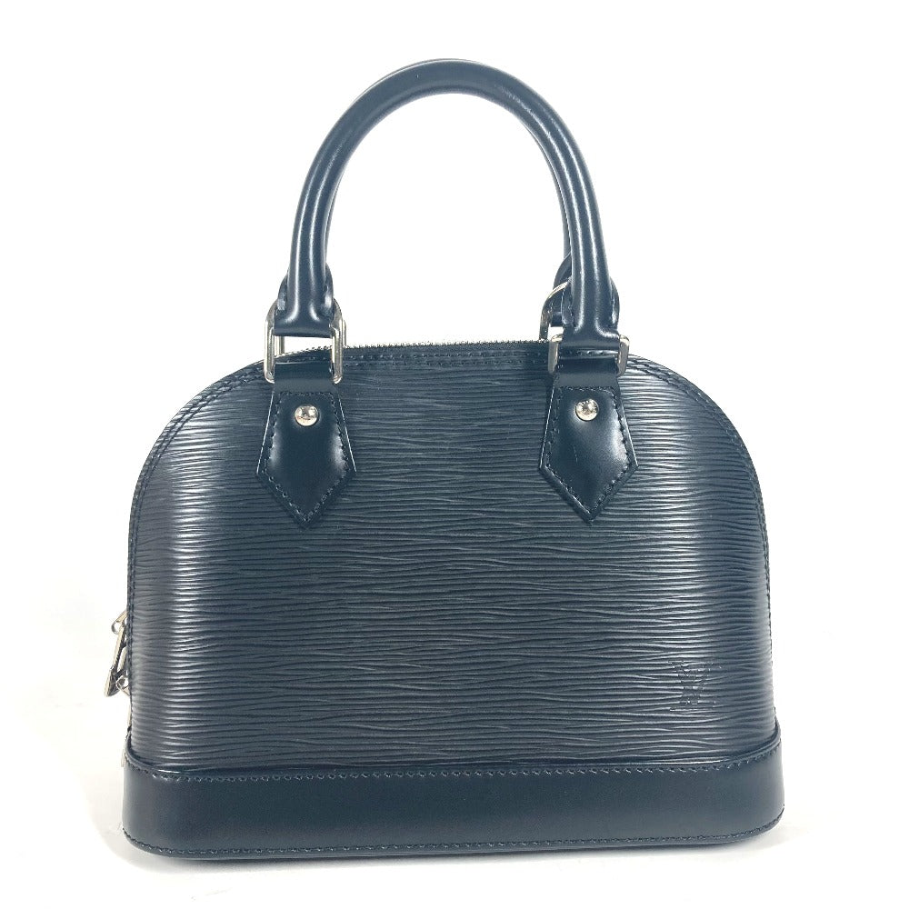 LOUIS VUITTON Shoulder Bag M81945 Epi Leather black Epi Nano Alma Women