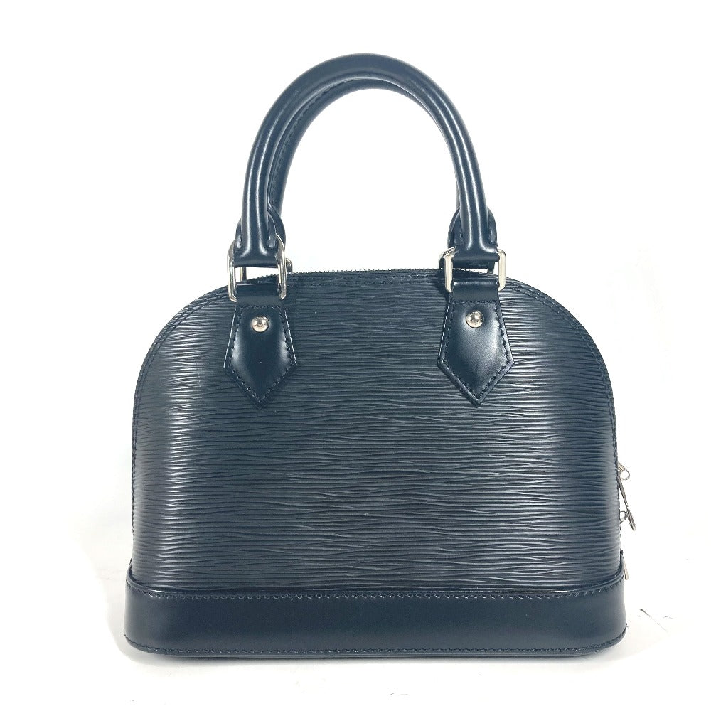 LOUIS VUITTON Shoulder Bag M81945 Epi Leather black Epi Nano Alma Women
