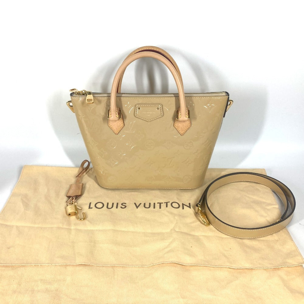 LOUIS VUITTON Handbag M90167 Monogram Vernis beige Monogram Vernis Montebello PM Women