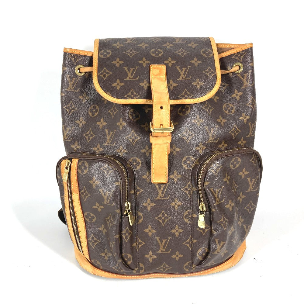 LOUIS VUITTON Backpack M40107 Monogram canvas Brown Monogram Sac A Dosï¿½EBosphore unisex(Unisex)