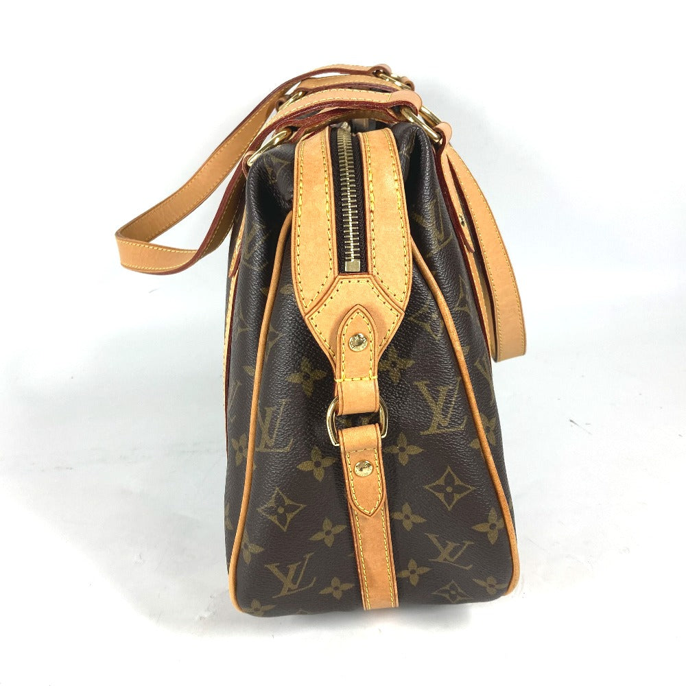 LOUIS VUITTON Shoulder Bag M51186 Monogram canvas Brown Monogram Stresa PM Women