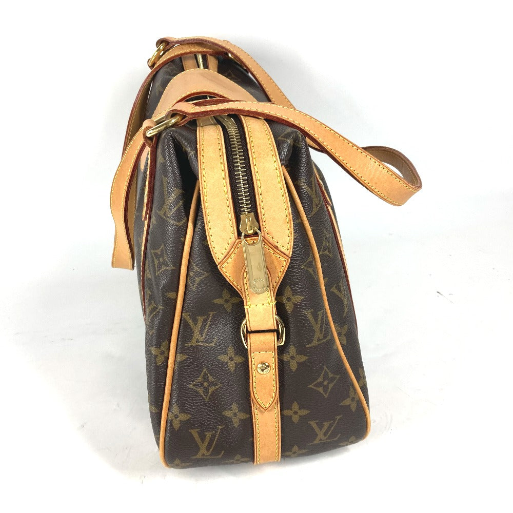 LOUIS VUITTON Shoulder Bag M51186 Monogram canvas Brown Monogram Stresa PM Women