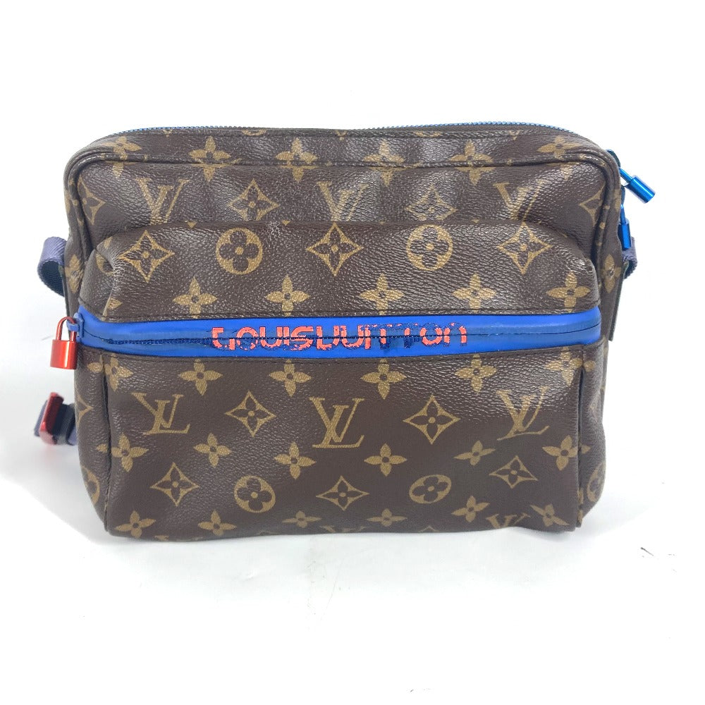 LOUIS VUITTON Shoulder Bag M43843 Monogram canvas Brown Monogram Messenger PM mens(Unisex)