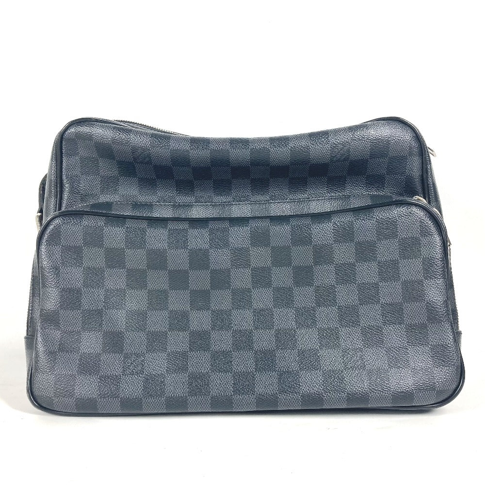 LOUIS VUITTON Shoulder Bag N45252 Damier Grafitto Canvas black Damier Grafitte Io mens(Unisex)