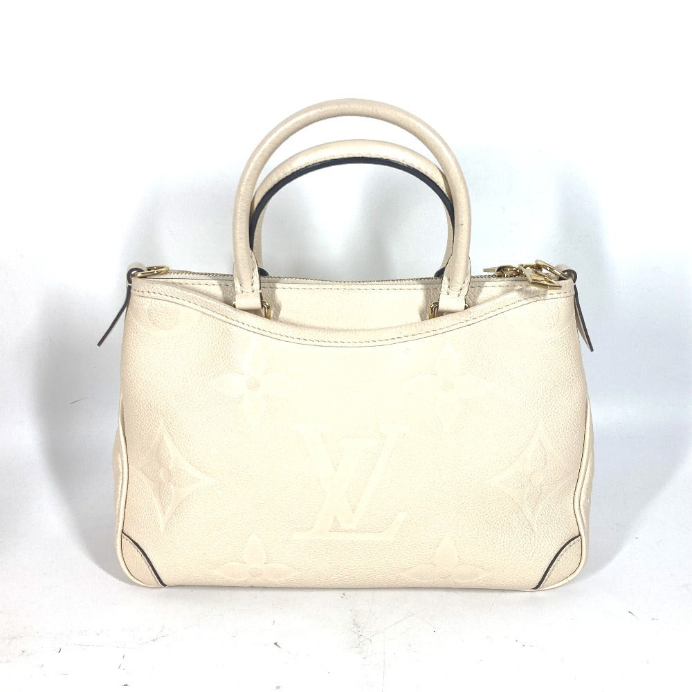 LOUIS VUITTON Shoulder Bag M46503 Monogram Ann Platt Leather white Monogram Ann Platt Trianon PM
