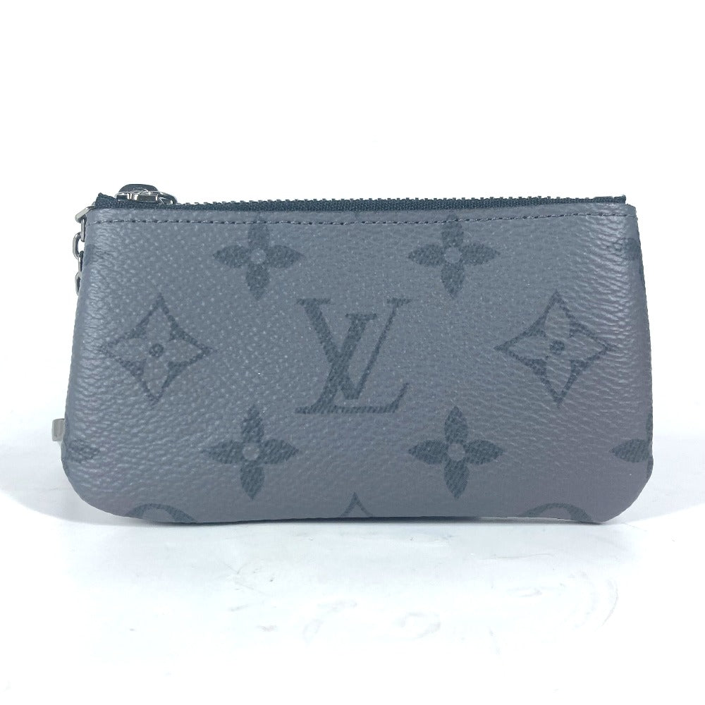 LOUIS VUITTON Coin case M80905 Monogram Eclipse Canvas black Monogram Eclipse Pochette cree mens