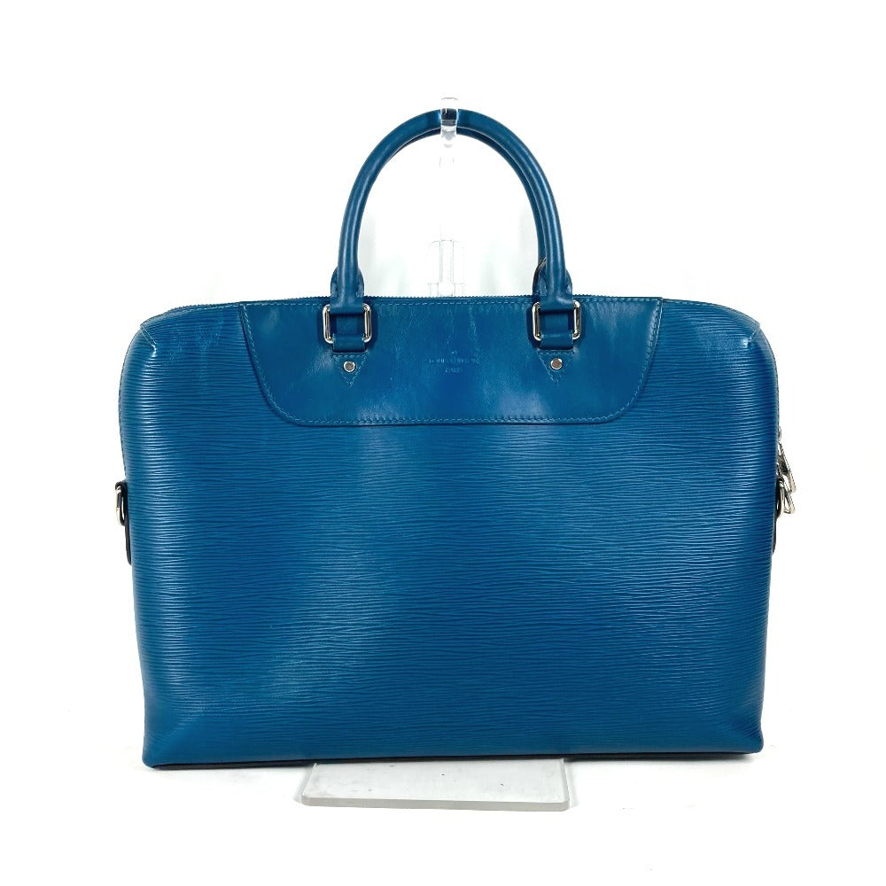 LOUIS VUITTON Business bag M50165 Epi Leather blue Epi Porte Document Jules PDJ