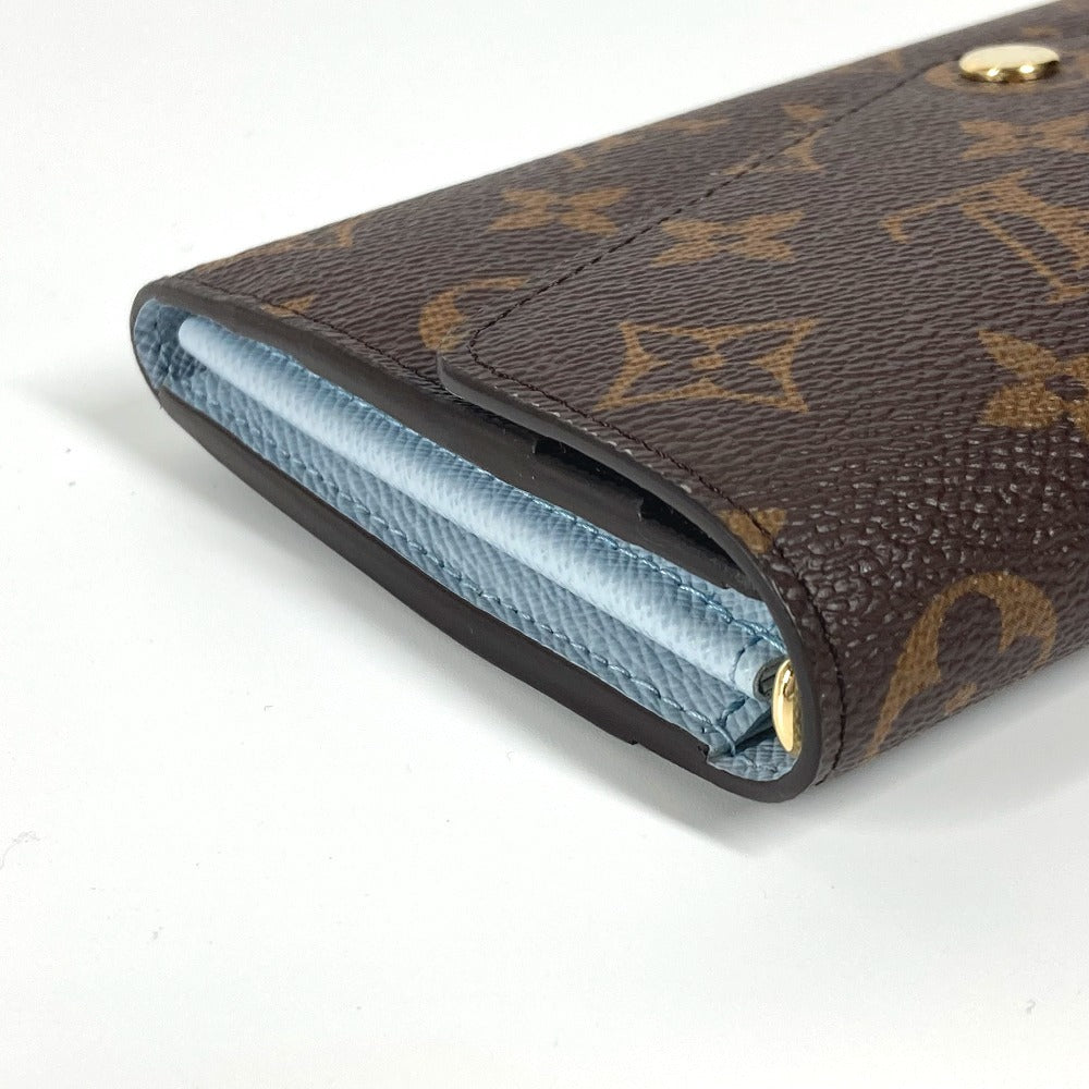 LOUIS VUITTON Long Wallet Purse M83580 Monogram canvas Brown Monogram Portefeuilleï¿½ESarah NM Women(Unisex)
