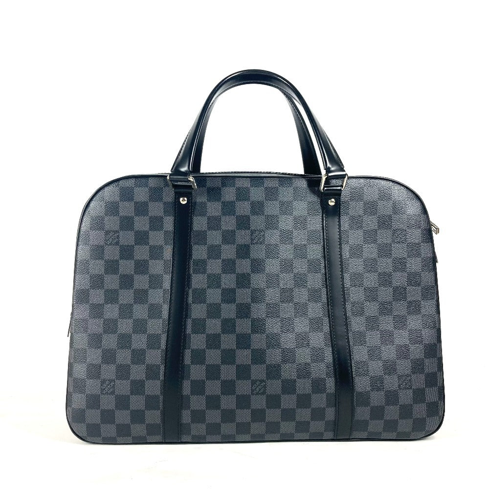 LOUIS VUITTON Business bag N51195 Damier Grafitto Canvas black Damier Grafitte Porto Documan-Voyage