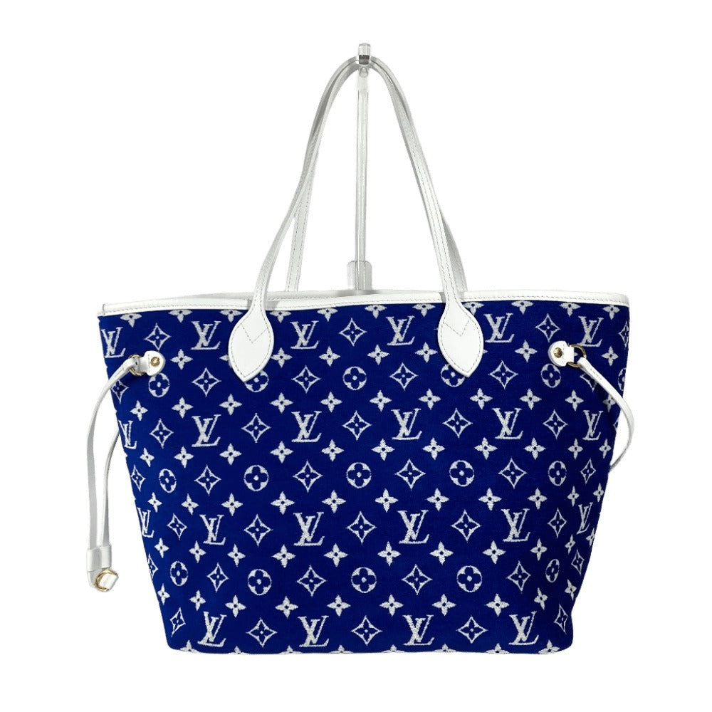 LOUIS VUITTON Shoulder Bag M46620 , Monogram Jacquard Velvet blue monogram jacquard velvet Neverfull MM