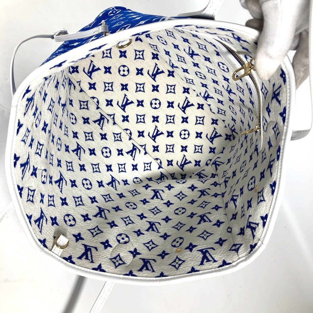 LOUIS VUITTON Shoulder Bag M46620 , Monogram Jacquard Velvet blue monogram jacquard velvet Neverfull MM
