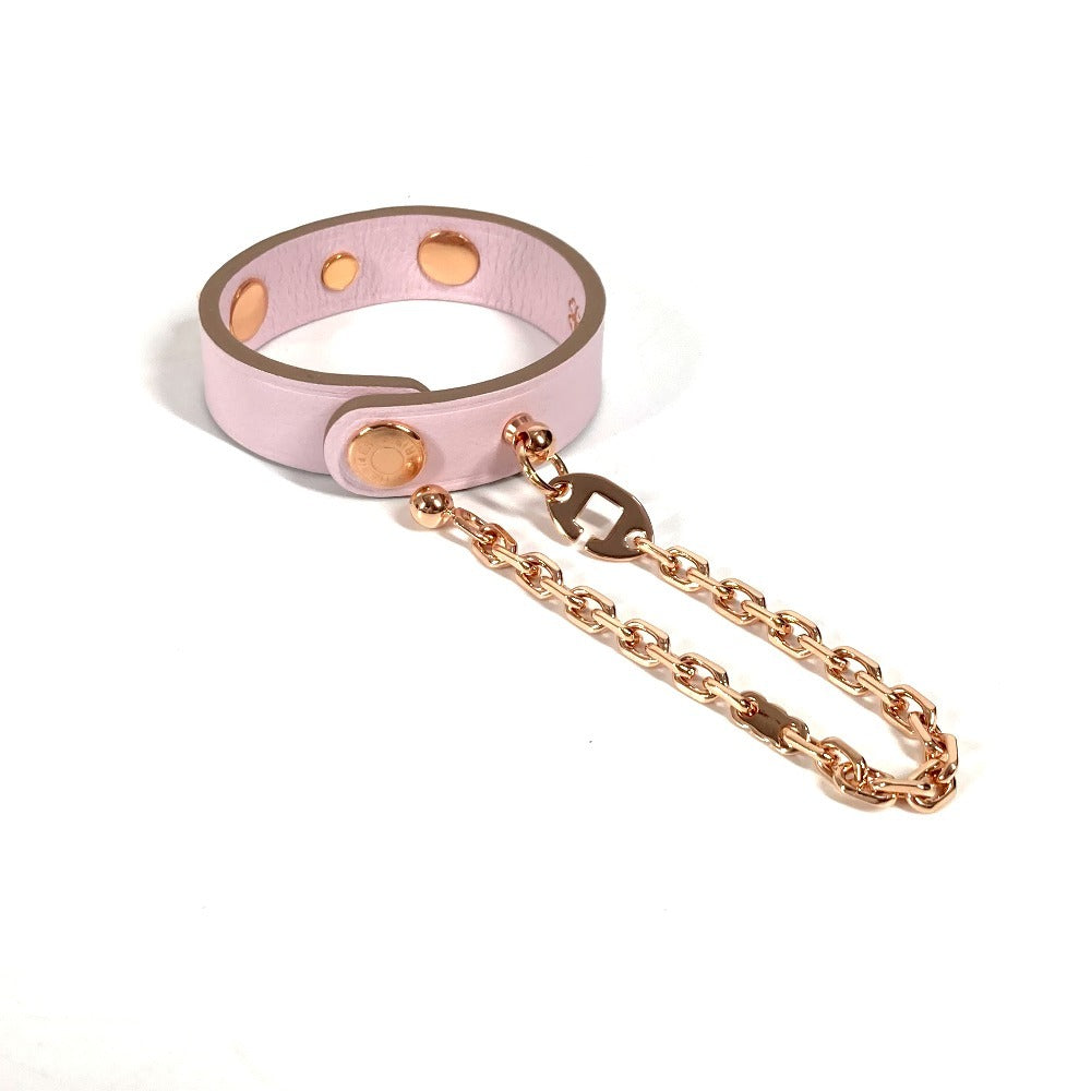 HERMES Glove holder Swift pink Medor Rival glove holder
